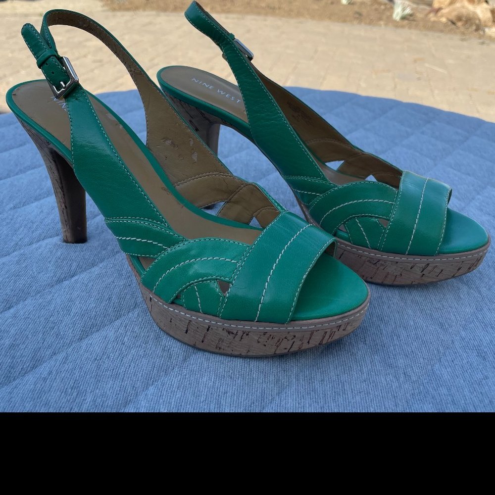 COPY - Nine West Slingback Platform Sandal - Picture 10 of 11